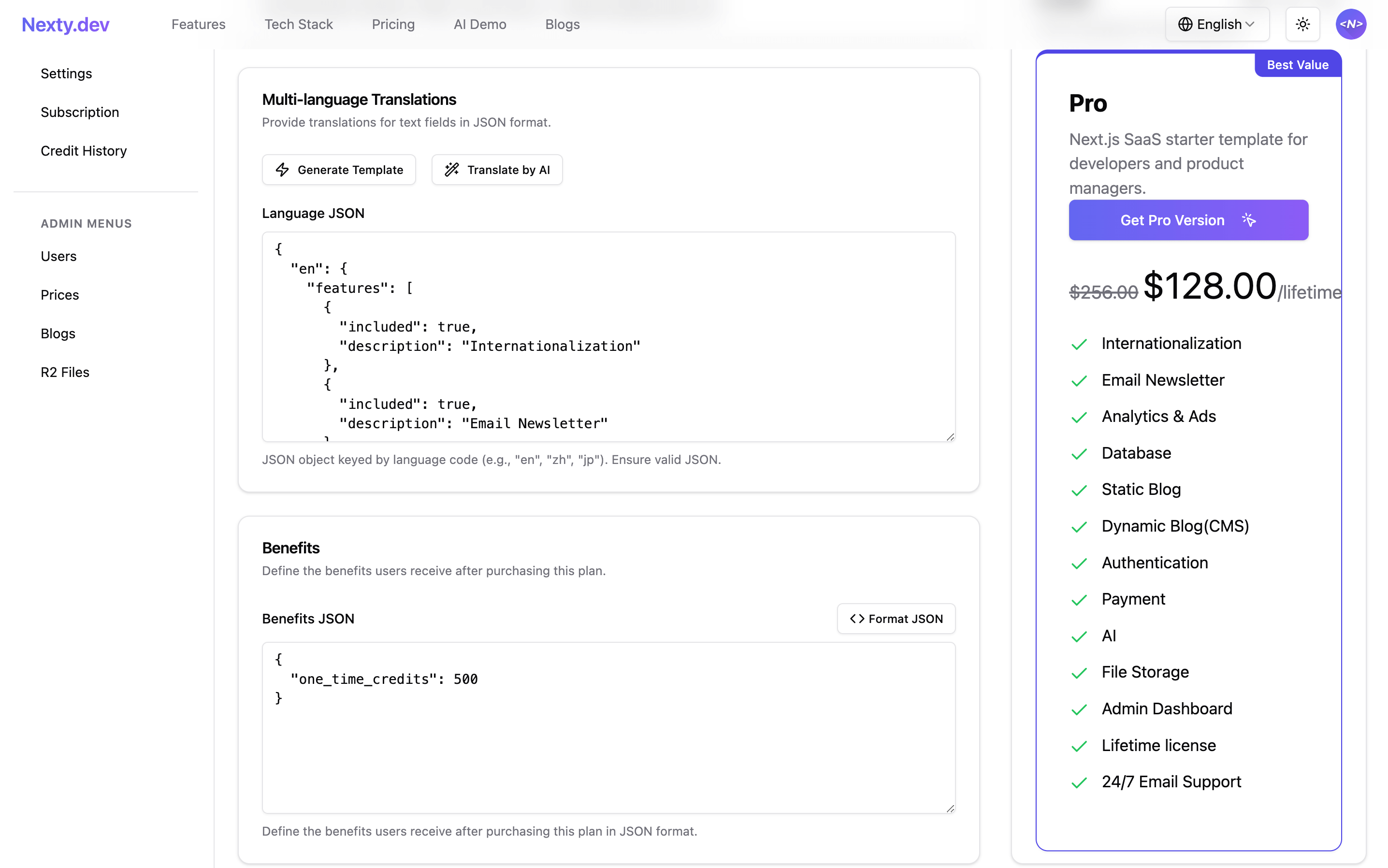 Visual Pricing Management